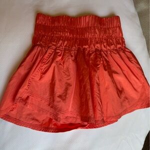 Free People Orange Athletic Shorts